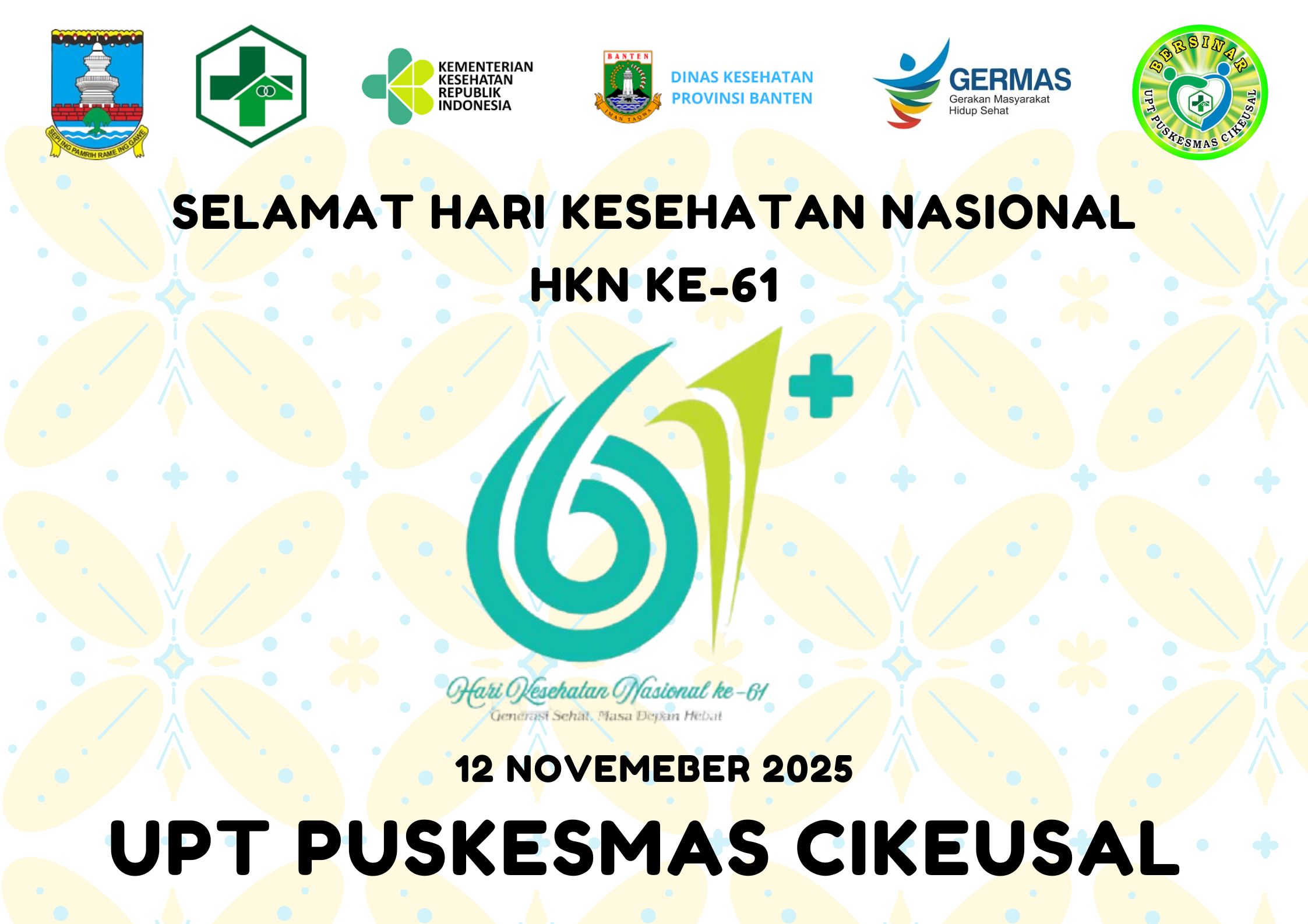 HARI KESEHATAN NASIONAL 12 NOVEMBER 2025